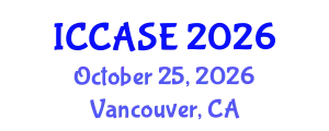 International Conference on Control, Automation and Systems Engineering (ICCASE) October 25, 2026 - Vancouver, Canada