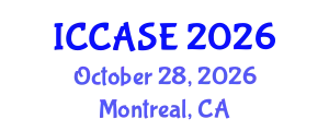 International Conference on Control, Automation and Systems Engineering (ICCASE) October 28, 2026 - Montreal, Canada