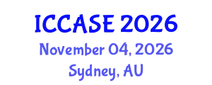 International Conference on Control, Automation and Systems Engineering (ICCASE) November 04, 2026 - Sydney, Australia