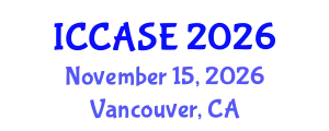 International Conference on Control, Automation and Systems Engineering (ICCASE) November 15, 2026 - Vancouver, Canada