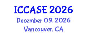 International Conference on Control, Automation and Systems Engineering (ICCASE) December 09, 2026 - Vancouver, Canada