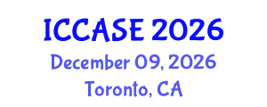 International Conference on Control, Automation and Systems Engineering (ICCASE) December 09, 2026 - Toronto, Canada