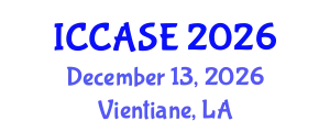 International Conference on Control, Automation and Systems Engineering (ICCASE) December 13, 2026 - Vientiane, Laos