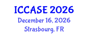 International Conference on Control, Automation and Systems Engineering (ICCASE) December 16, 2026 - Strasbourg, France