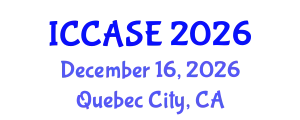 International Conference on Control, Automation and Systems Engineering (ICCASE) December 16, 2026 - Quebec City, Canada