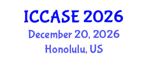 International Conference on Control, Automation and Systems Engineering (ICCASE) December 20, 2026 - Honolulu, United States