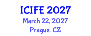 International Conference on Information and Financial Engineering (ICIFE) March 22, 2027 - Prague, Czechia