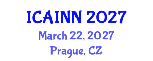 International Conference on Artificial Intelligence and Neural Networks (ICAINN) March 22, 2027 - Prague, Czechia