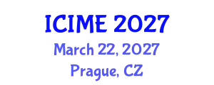 International Conference on Industrial and Mechanical Engineering (ICIME) March 22, 2027 - Prague, Czechia