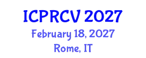 International Conference on Pattern Recognition and Computer Vision (ICPRCV) February 18, 2027 - Rome, Italy