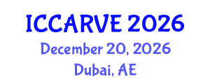 International Conference on Control, Automation, Robotics and Vision Engineering (ICCARVE) December 20, 2026 - Dubai, United Arab Emirates