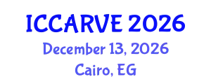International Conference on Control, Automation, Robotics and Vision Engineering (ICCARVE) December 13, 2026 - Cairo, Egypt