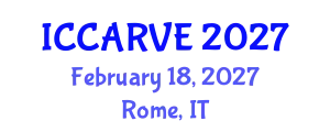 International Conference on Control, Automation, Robotics and Vision Engineering (ICCARVE) February 18, 2027 - Rome, Italy