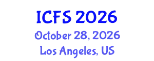 International Conference on Forensic Sciences (ICFS) October 28, 2026 - Los Angeles, United States
