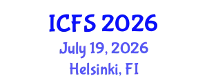International Conference on Forensic Sciences (ICFS) July 19, 2026 - Helsinki, Finland