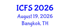 International Conference on Forensic Sciences (ICFS) August 19, 2026 - Bangkok, Thailand
