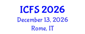 International Conference on Forensic Sciences (ICFS) December 13, 2026 - Rome, Italy