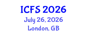 International Conference on Forensic Sciences (ICFS) July 26, 2026 - London, United Kingdom