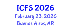 International Conference on Forensic Sciences (ICFS) February 23, 2026 - Buenos Aires, Argentina