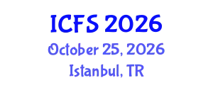 International Conference on Forensic Sciences (ICFS) October 25, 2026 - Istanbul, Turkey