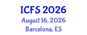 International Conference on Forensic Sciences (ICFS) August 16, 2026 - Barcelona, Spain