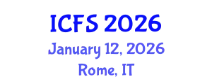 International Conference on Forensic Sciences (ICFS) January 12, 2026 - Rome, Italy