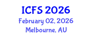 International Conference on Forensic Sciences (ICFS) February 02, 2026 - Melbourne, Australia
