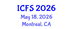International Conference on Forensic Sciences (ICFS) May 18, 2026 - Montreal, Canada