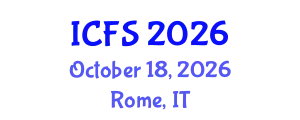 International Conference on Forensic Sciences (ICFS) October 18, 2026 - Rome, Italy