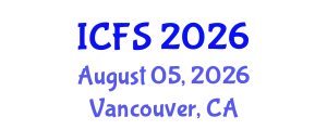 International Conference on Forensic Sciences (ICFS) August 05, 2026 - Vancouver, Canada