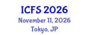 International Conference on Forensic Sciences (ICFS) November 11, 2026 - Tokyo, Japan