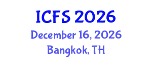 International Conference on Forensic Sciences (ICFS) December 16, 2026 - Bangkok, Thailand