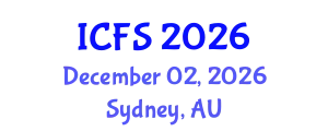 International Conference on Forensic Sciences (ICFS) December 02, 2026 - Sydney, Australia