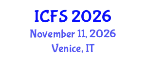 International Conference on Forensic Sciences (ICFS) November 11, 2026 - Venice, Italy