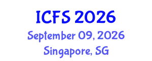 International Conference on Forensic Sciences (ICFS) September 09, 2026 - Singapore, Singapore