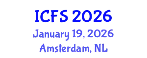 International Conference on Forensic Sciences (ICFS) January 19, 2026 - Amsterdam, Netherlands