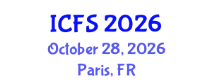International Conference on Forensic Sciences (ICFS) October 28, 2026 - Paris, France