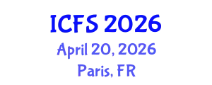 International Conference on Forensic Sciences (ICFS) April 20, 2026 - Paris, France