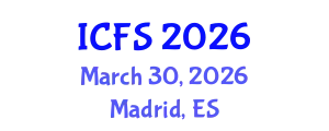 International Conference on Forensic Sciences (ICFS) March 30, 2026 - Madrid, Spain