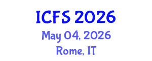 International Conference on Forensic Sciences (ICFS) May 04, 2026 - Rome, Italy