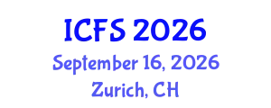 International Conference on Forensic Sciences (ICFS) September 16, 2026 - Zurich, Switzerland