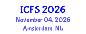 International Conference on Forensic Sciences (ICFS) November 04, 2026 - Amsterdam, Netherlands