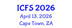 International Conference on Forensic Sciences (ICFS) April 13, 2026 - Cape Town, South Africa