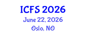 International Conference on Forensic Sciences (ICFS) June 22, 2026 - Oslo, Norway