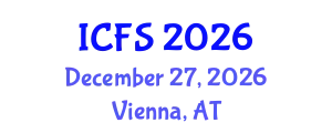 International Conference on Forensic Sciences (ICFS) December 27, 2026 - Vienna, Austria