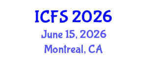 International Conference on Forensic Sciences (ICFS) June 15, 2026 - Montreal, Canada