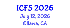 International Conference on Forensic Sciences (ICFS) July 12, 2026 - Ottawa, Canada