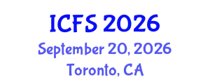 International Conference on Forensic Sciences (ICFS) September 20, 2026 - Toronto, Canada