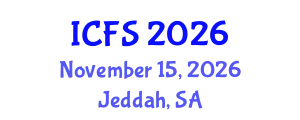 International Conference on Forensic Sciences (ICFS) November 15, 2026 - Jeddah, Saudi Arabia
