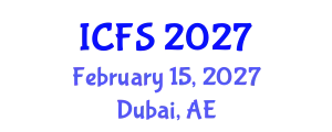 International Conference on Forensic Sciences (ICFS) February 15, 2027 - Dubai, United Arab Emirates